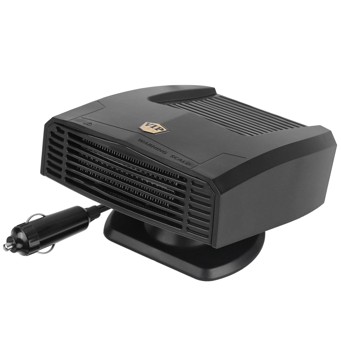 24V 180W OR 12V 150W Portable Car Heater Heating Fan 2 In 1 Defroster Defogger Demister Windshield Heater Automotive Cooling Fan With 360 Degree Rotating Base
