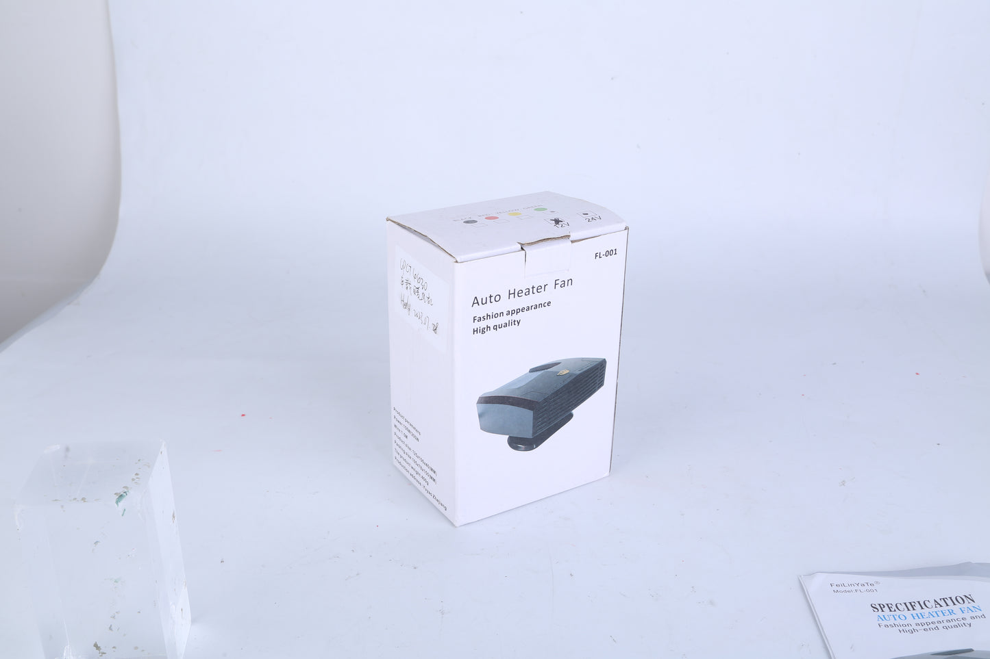 24V 180W OR 12V 150W Portable Car Heater Heating Fan 2 In 1 Defroster Defogger Demister Windshield Heater Automotive Cooling Fan With 360 Degree Rotating Base