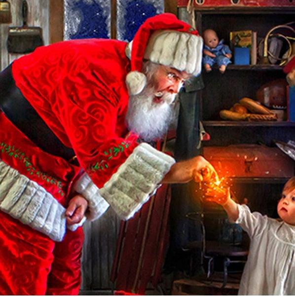 Santa Claus Digital Painting Kit Decoration Painting