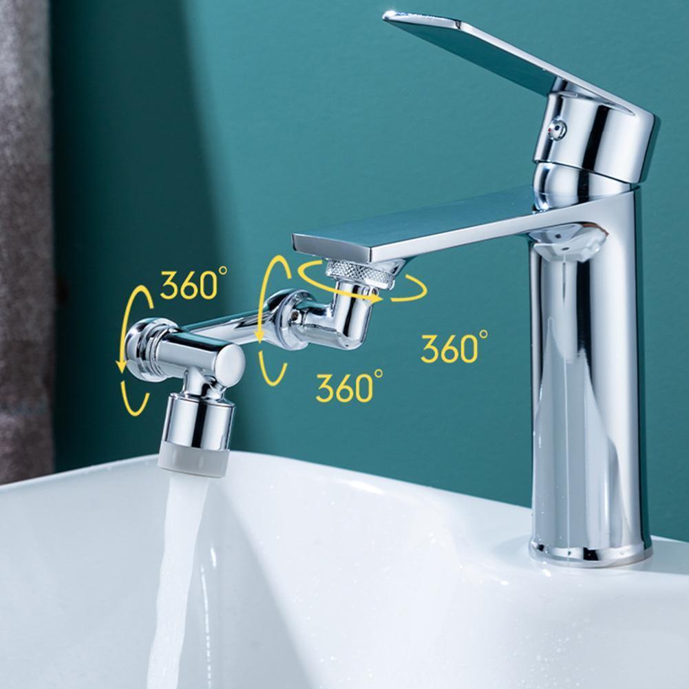 Universal 1080 Swivel Faucet Aerator Multifunction Faucet Extender Universal Swivel Splash Resistant Shower