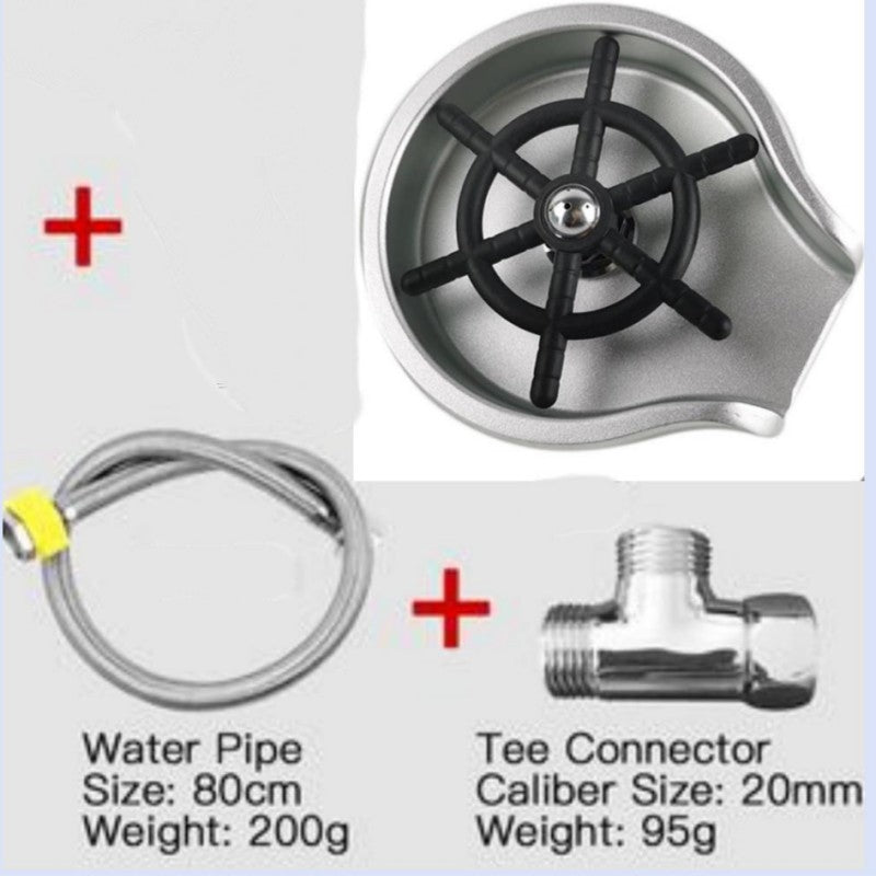 Stainless Steel Cup Washer With Embedded Automatic High-pressure Push Cup Washer