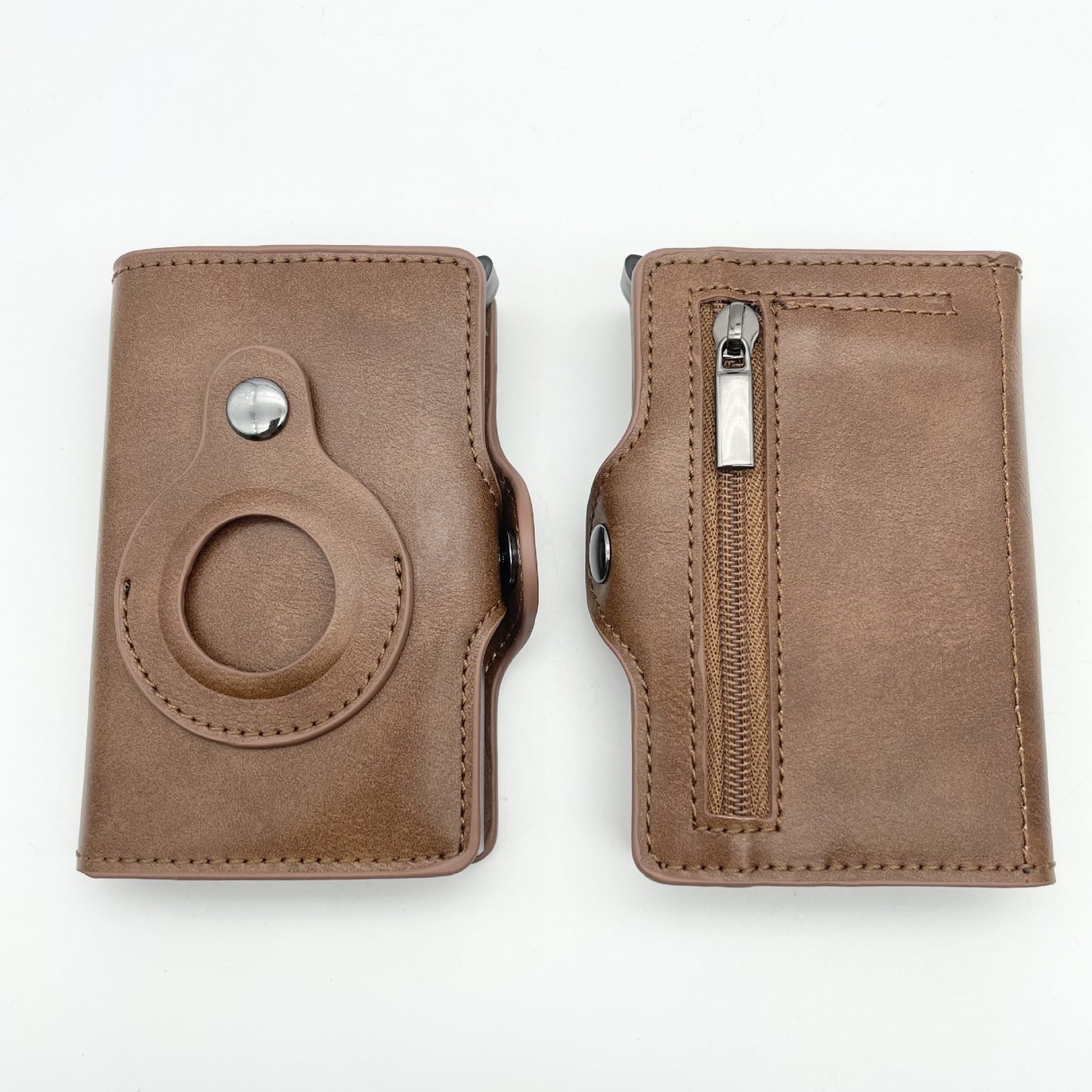 Men's Wallet Tracker Card Clamp Metal Card Holder